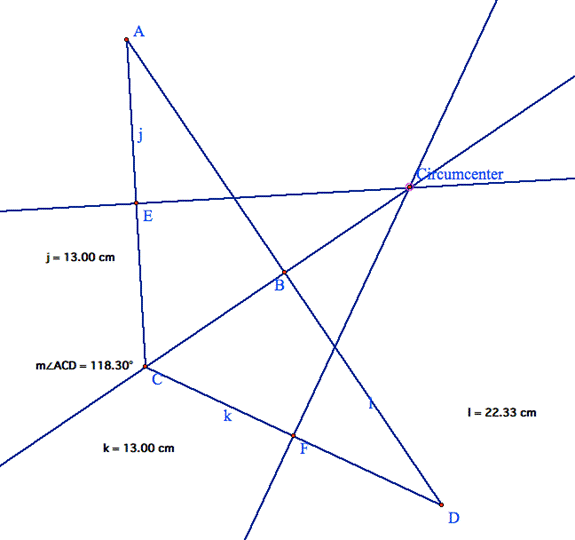 Where Is The Circumcenter Of A Scalene Triangle